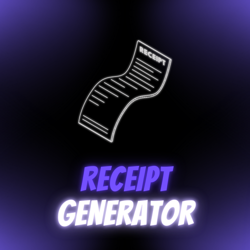 Receipt Generator